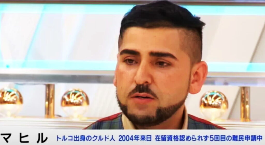 クルド人 マヒルジャン 出典：AbemaTV