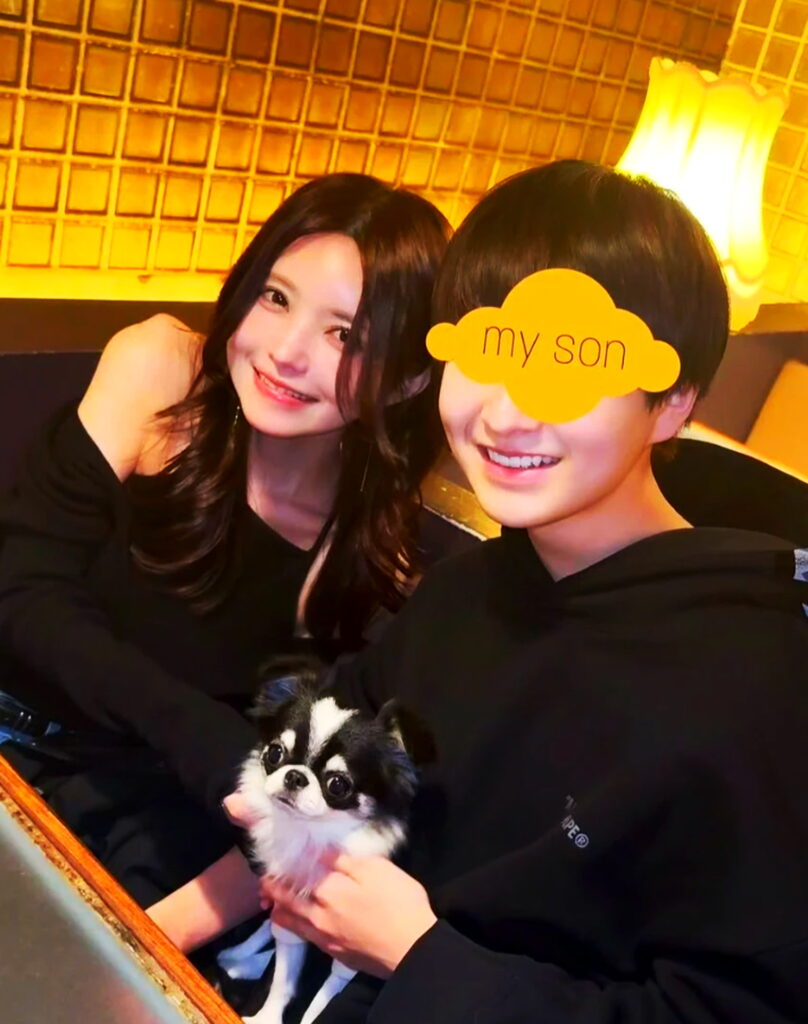 益若つばさ 息子 出典：インスタグラム