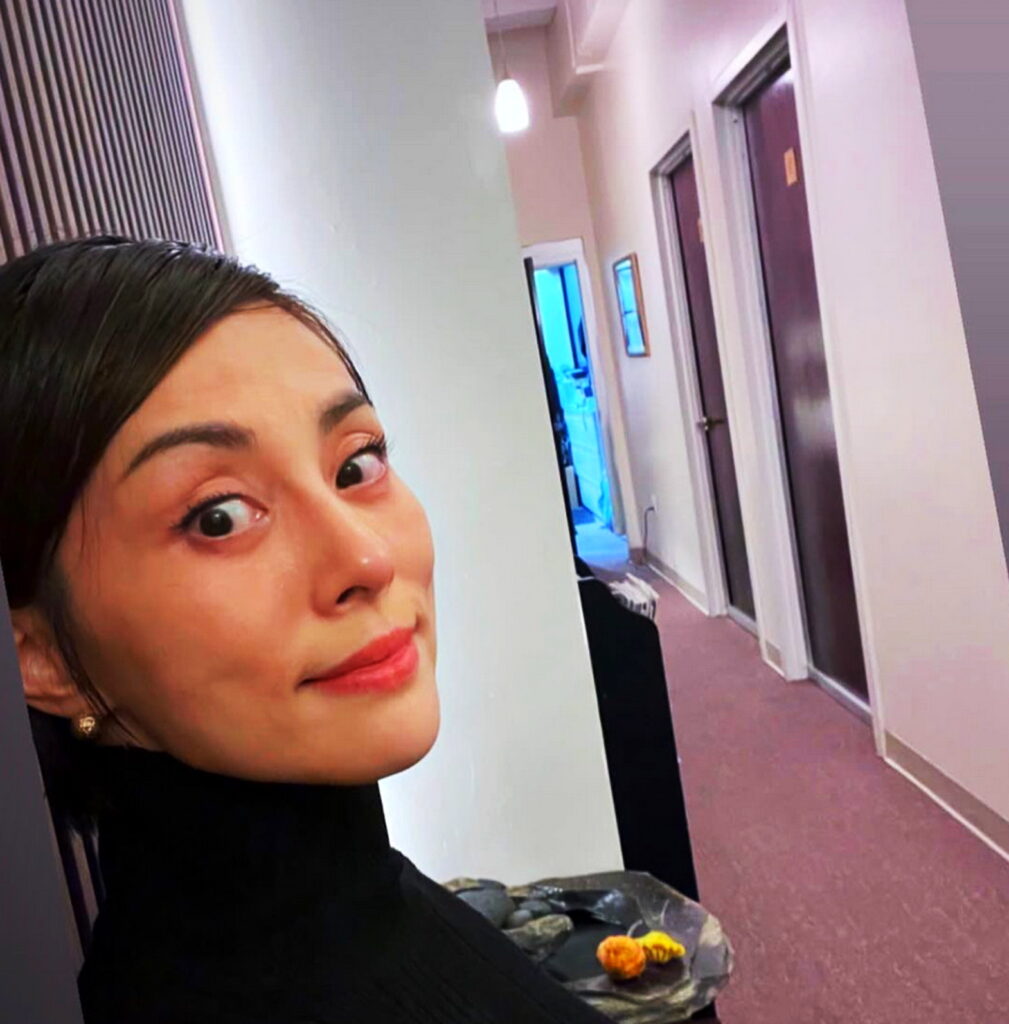 米倉涼子 CBD マッサージ店 出典：インスタグラム